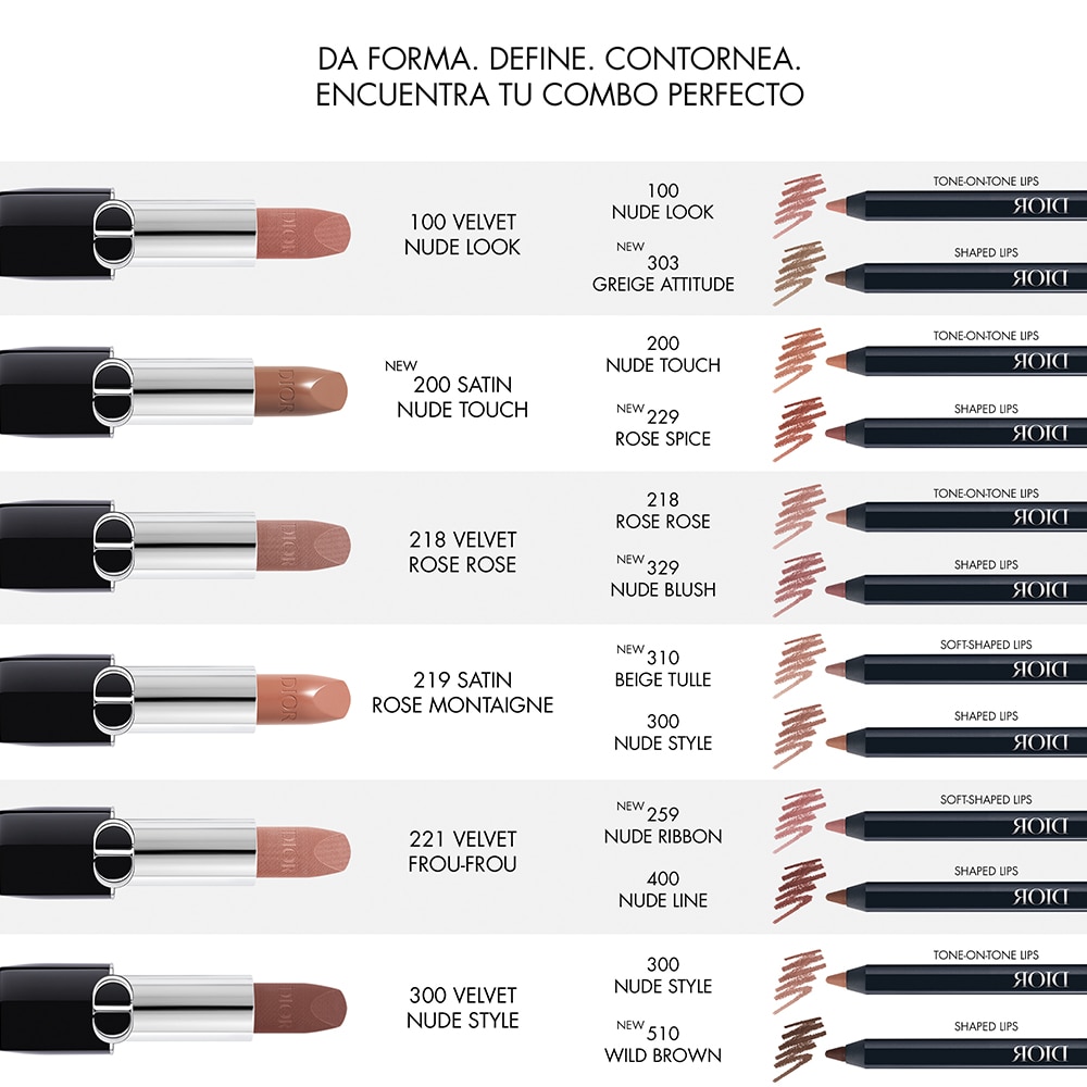 ROUGE DIOR CONTOUR (L&Aacute;PIZ PERFILADOR DE LABIOS QUE NO TRANSFIERE LARGA DURACI&Oacute;N)